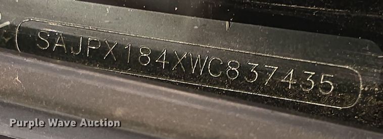 image for item DO7785 1998 Jaguar XJR 