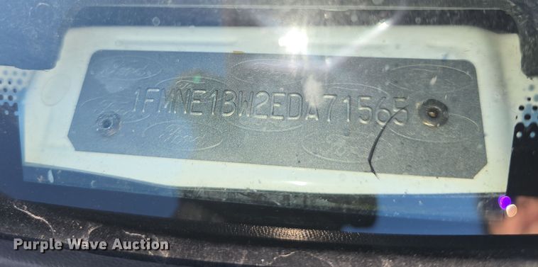 image for item DO7812 2014 Ford E150  van