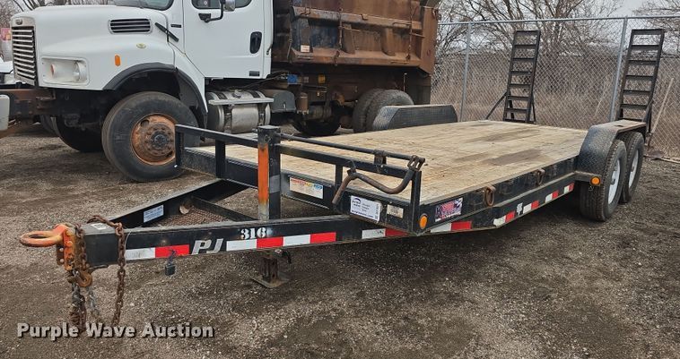 image for item DO7821 2015 PJ CC202 equipment trailer