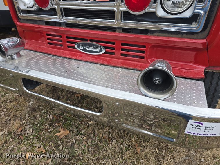 image for item DO7824 1987 GMC Sierra 7000 pumper fire truck