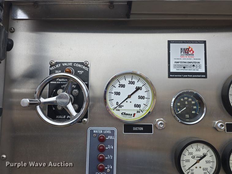 image for item DO7824 1987 GMC Sierra 7000 pumper fire truck