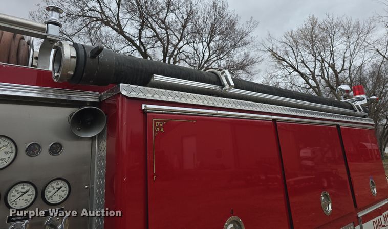 image for item DO7824 1987 GMC Sierra 7000 pumper fire truck