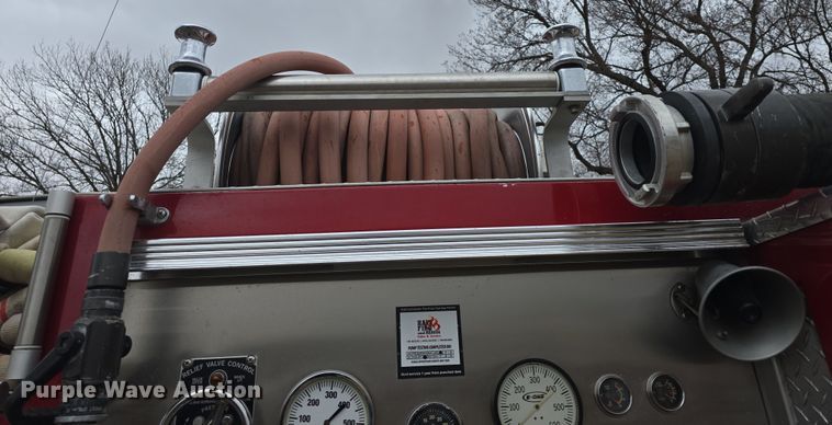 image for item DO7824 1987 GMC Sierra 7000 pumper fire truck