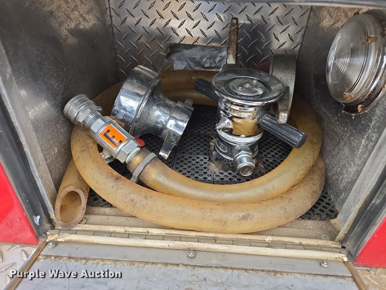 image for item DO7824 1987 GMC Sierra 7000 pumper fire truck