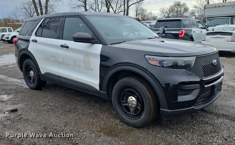 image for item DQ5312 2020 Ford Explorer Police Interceptor SUV