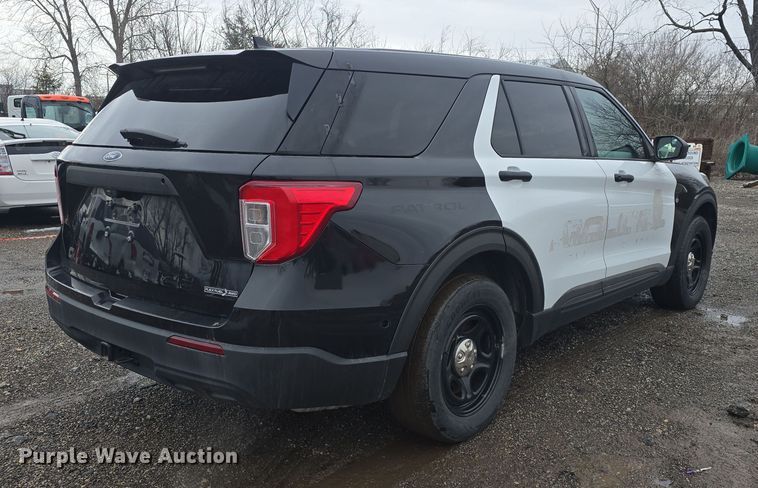 image for item DQ5312 2020 Ford Explorer Police Interceptor SUV