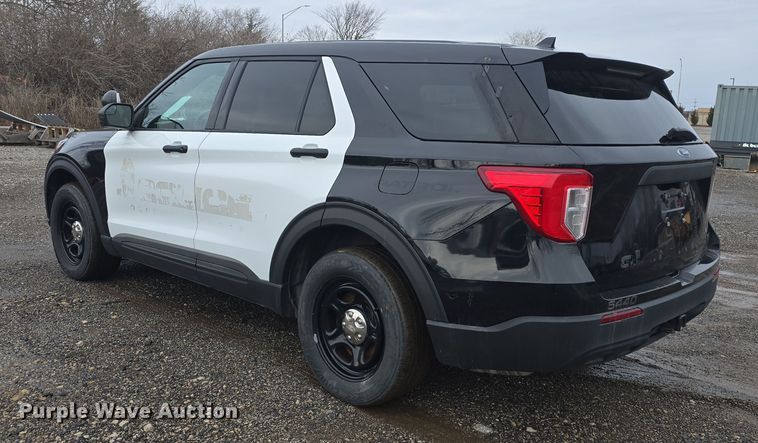 image for item DQ5312 2020 Ford Explorer Police Interceptor SUV