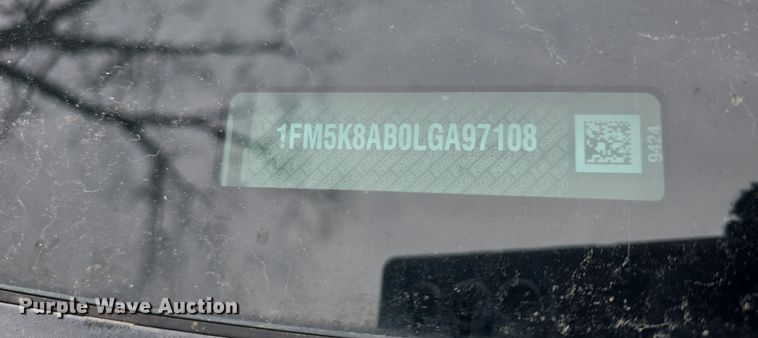 image for item DQ5312 2020 Ford Explorer Police Interceptor SUV