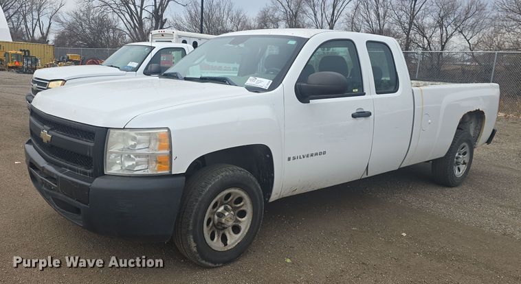 image for item DQ5366 2009 Chevrolet Silverado 1500 Ext. Cab pickup truck