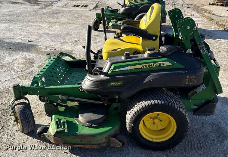 image for item DQ6693 2015 John Deere Z930M ZTR lawn mower