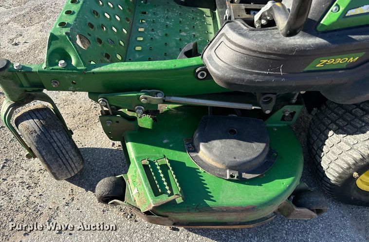 image for item DQ6693 2015 John Deere Z930M ZTR lawn mower