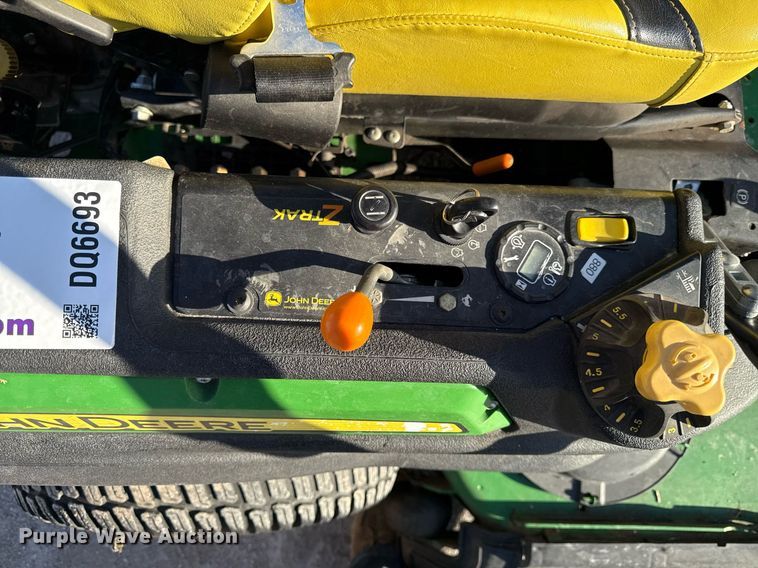 image for item DQ6693 2015 John Deere Z930M ZTR lawn mower