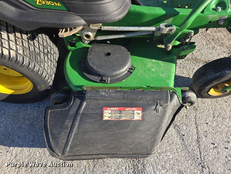 image for item DQ6696 John Deere Z930M ZTR lawn mower