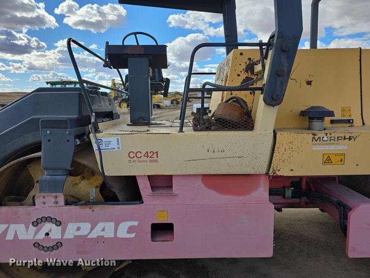 image for item DS4652 1995 Dynapac CC421 double drum vibratory roller