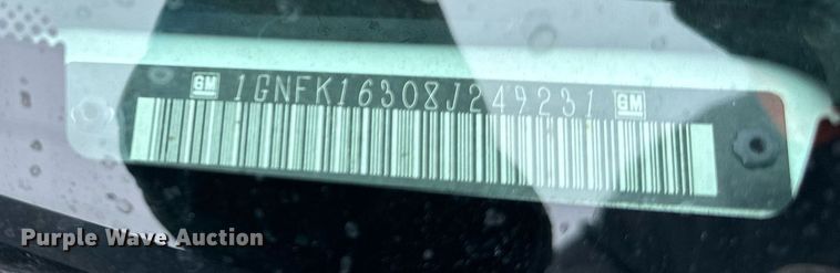 image for item DT0581 2008 Chevrolet Suburban SUV