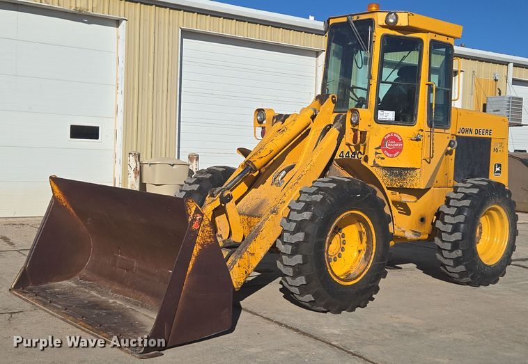 image for item DT7052 1981 John Deere 444C wheel loader