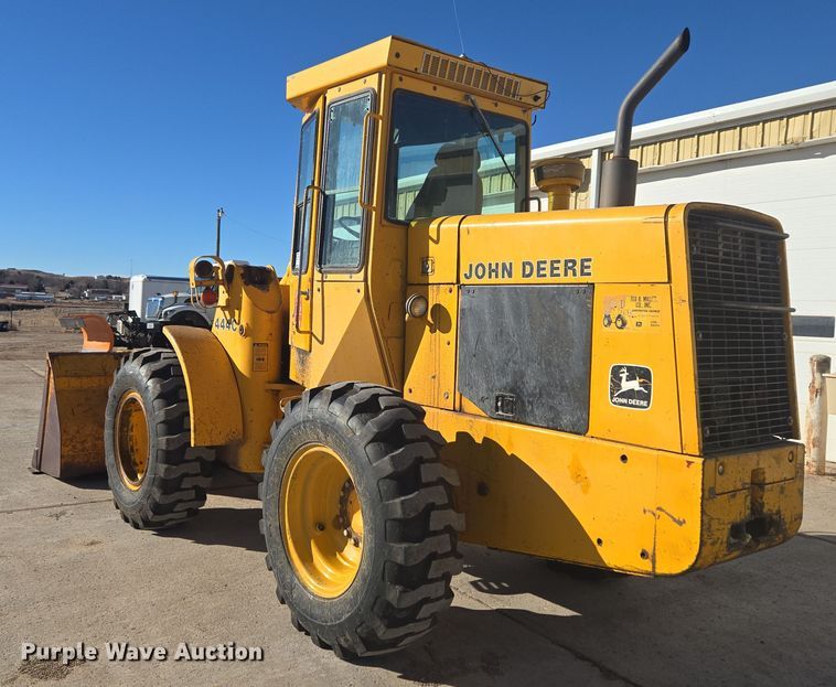 image for item DT7052 1981 John Deere 444C wheel loader