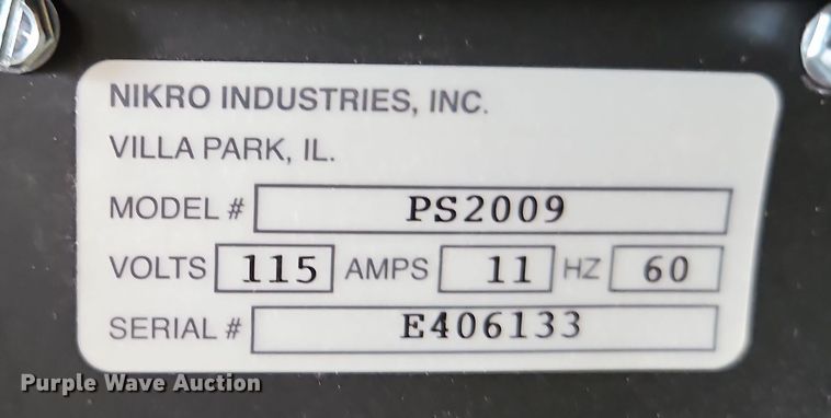 image for item DT7613 (4) Nikro PS2009 air scrubbers