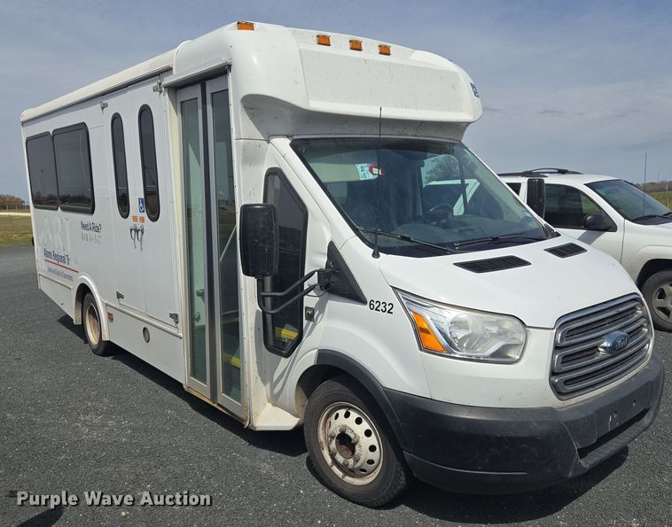 image for item DV1292 2018 Glaval Ford Transit 350 shuttle bus