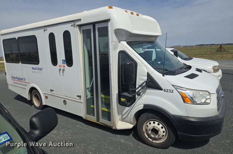 image for item DV1292 2018 Glaval Ford Transit 350 shuttle bus