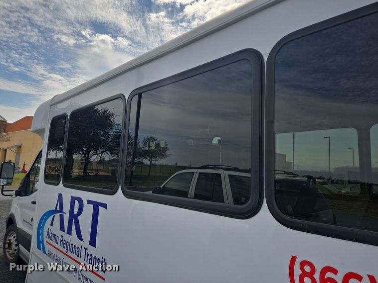 image for item DV1292 2018 Glaval Ford Transit 350 shuttle bus