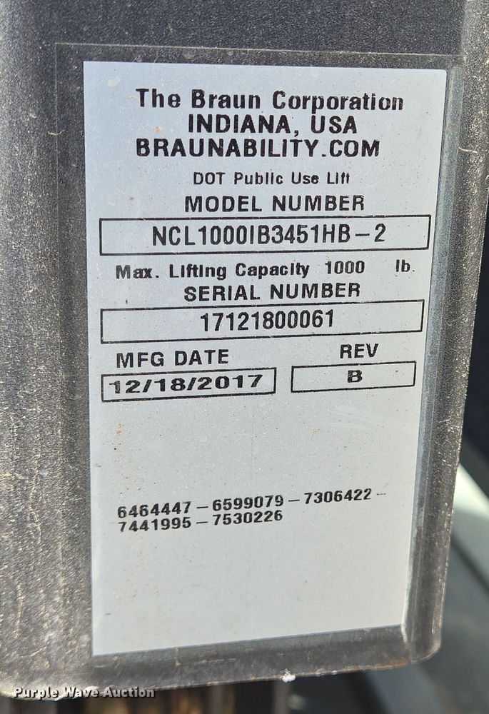 image for item DV1292 2018 Glaval Ford Transit 350 shuttle bus