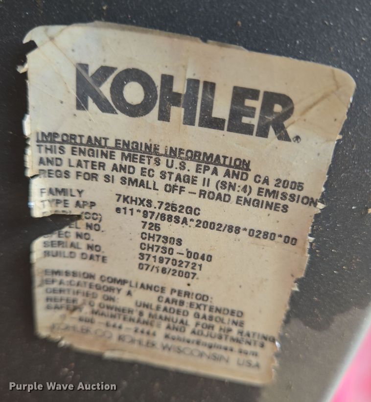 image for item DV1297 Brush fire skid unit