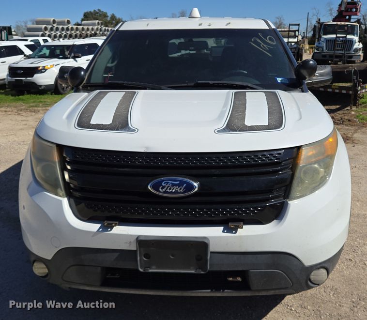 image for item DV1302 2014 Ford Explorer Police SUV