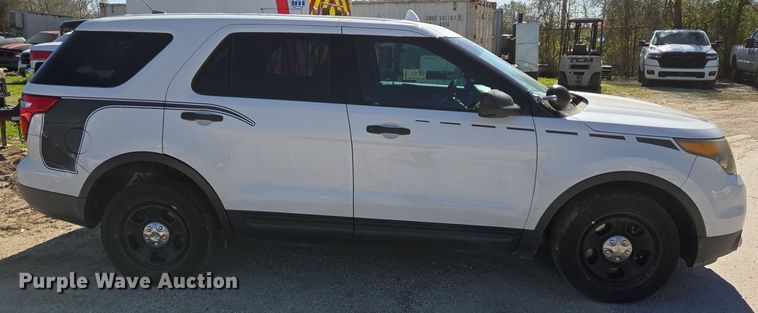 image for item DV1302 2014 Ford Explorer Police SUV
