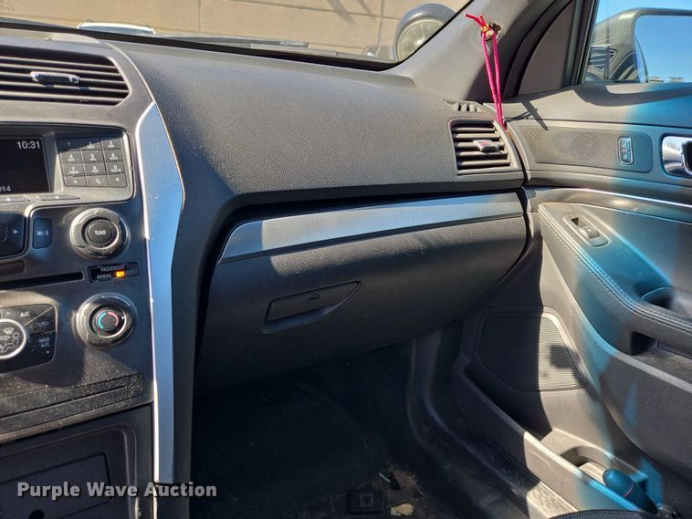 image for item DV1302 2014 Ford Explorer Police SUV