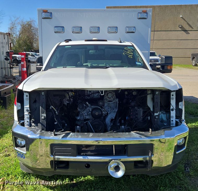 image for item DV1303 2017 Chevrolet Silverado 3500HD ambulance