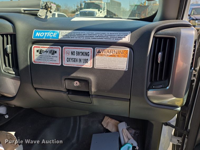 image for item DV1303 2017 Chevrolet Silverado 3500HD ambulance