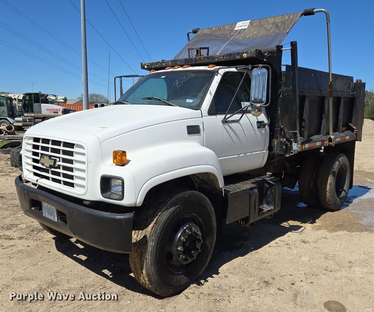 image for item DV1310 2000 Chevrolet C7500 dump truck