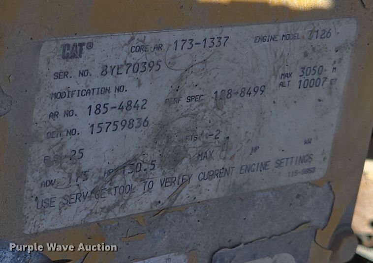 image for item DV1310 2000 Chevrolet C7500 dump truck