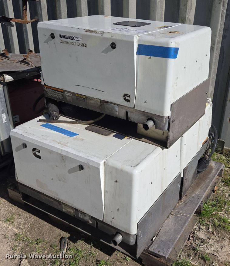 image for item DV1317 (3) Onan 5.5HGJAD generators