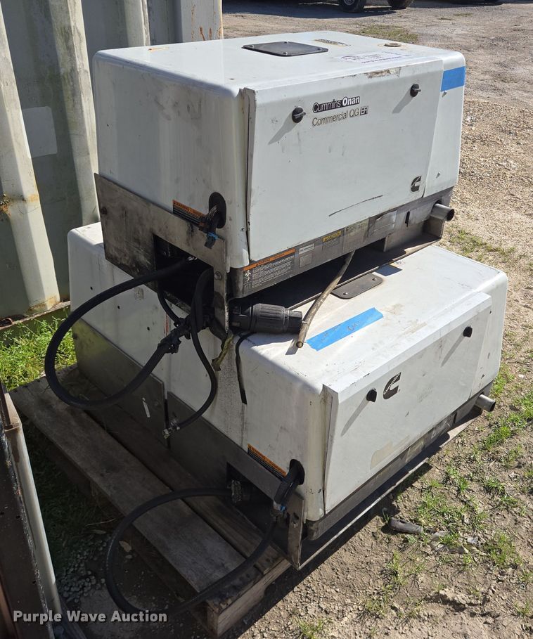 image for item DV1317 (3) Onan 5.5HGJAD generators