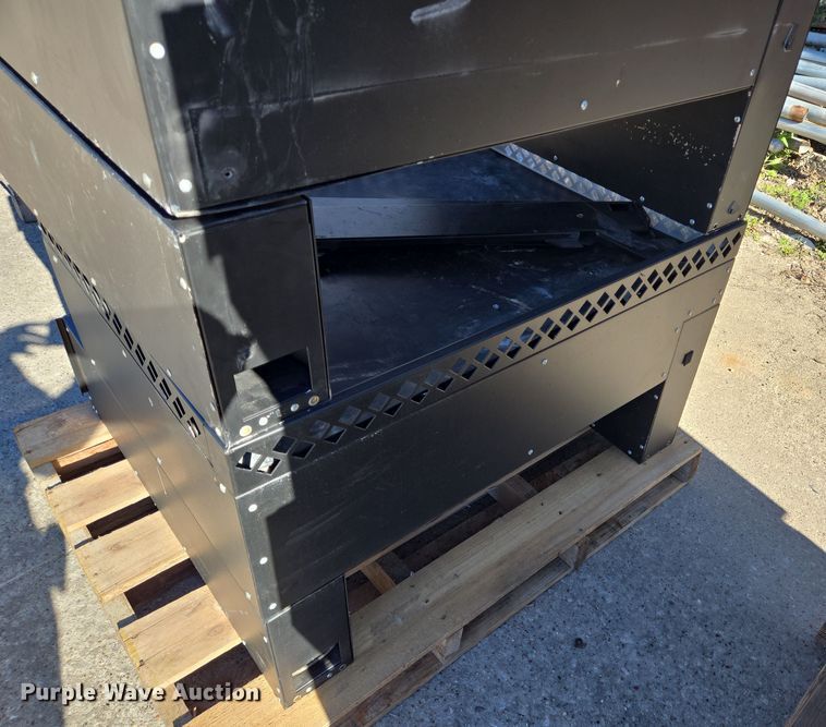 image for item DV1319 (8) Plastix Plus police car storage boxes