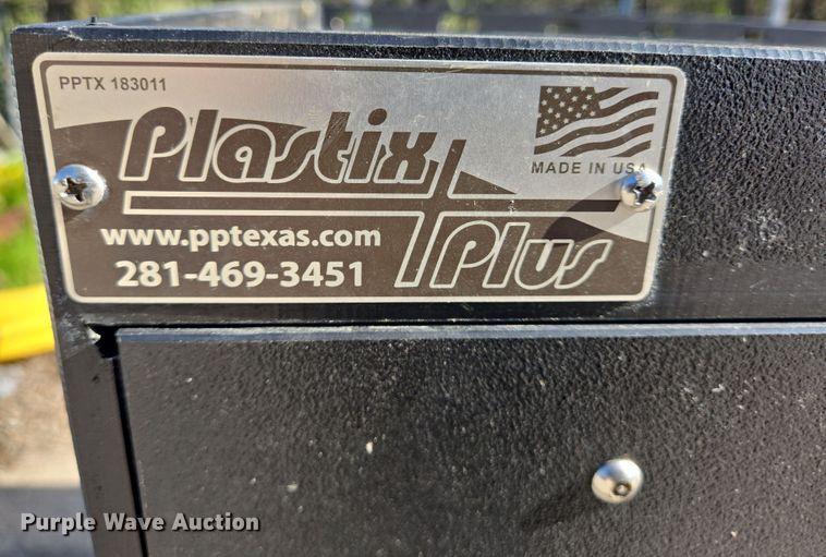 image for item DV1319 (8) Plastix Plus police car storage boxes