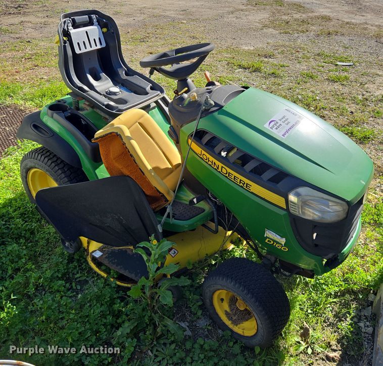 image for item DV1320 John Deere D160 lawn mower