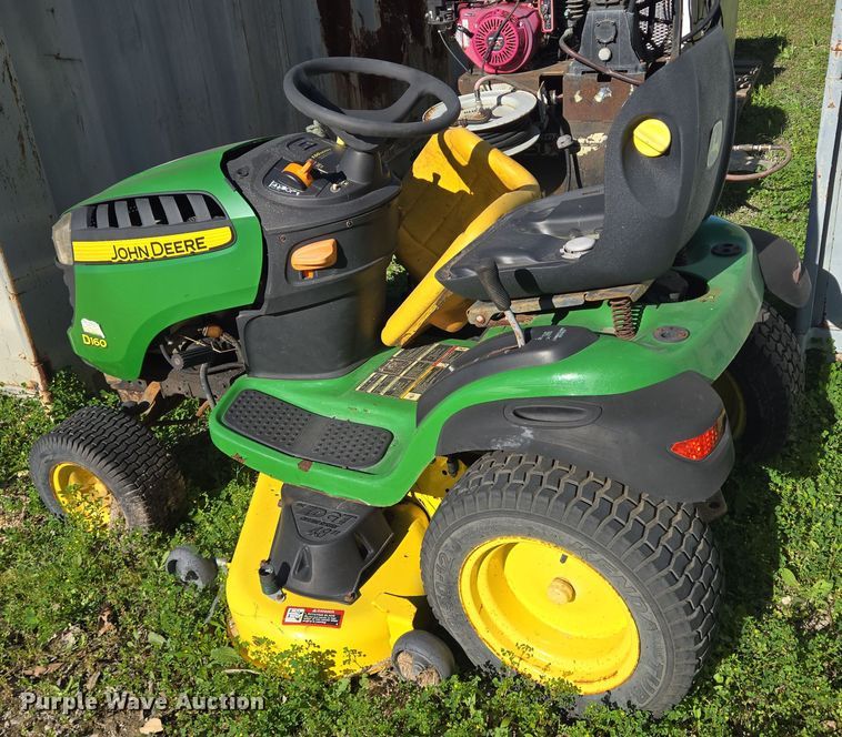 image for item DV1320 John Deere D160 lawn mower