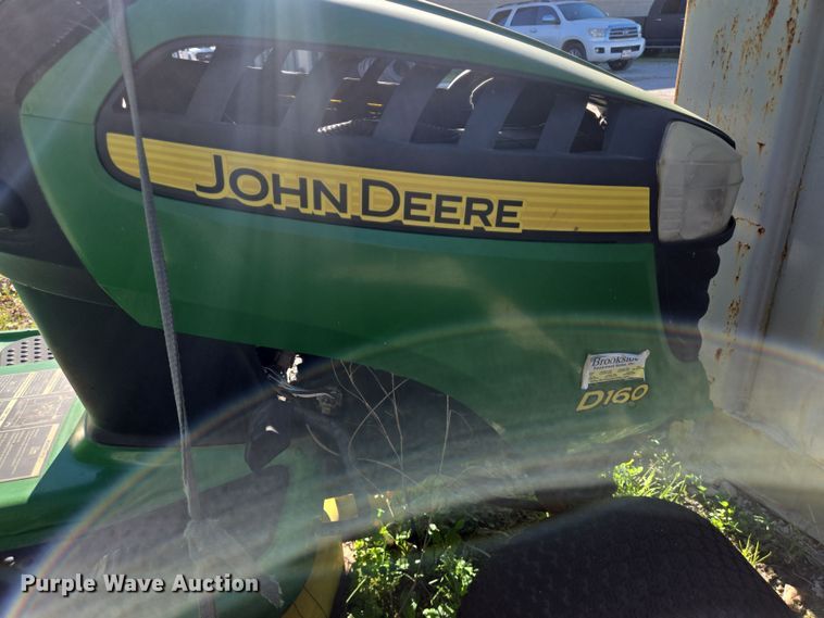 image for item DV1320 John Deere D160 lawn mower