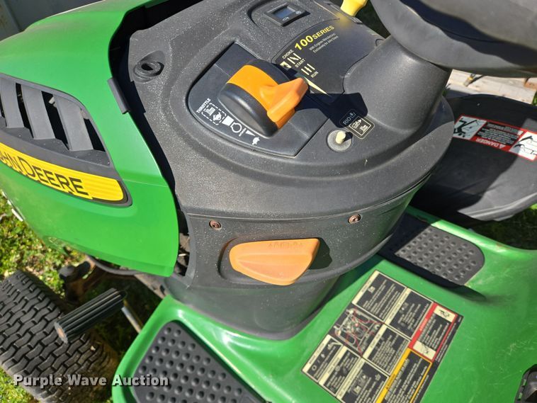 image for item DV1320 John Deere D160 lawn mower