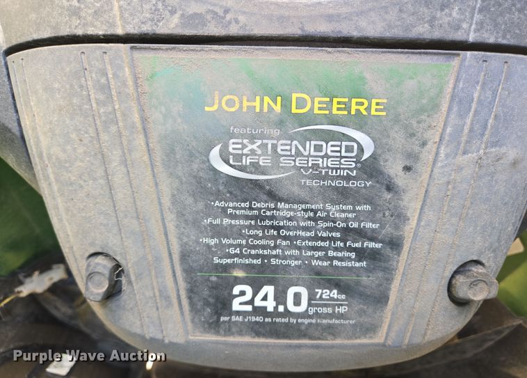 image for item DV1320 John Deere D160 lawn mower