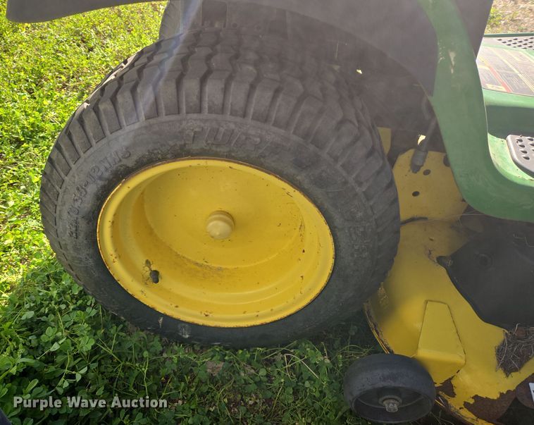 image for item DV1320 John Deere D160 lawn mower