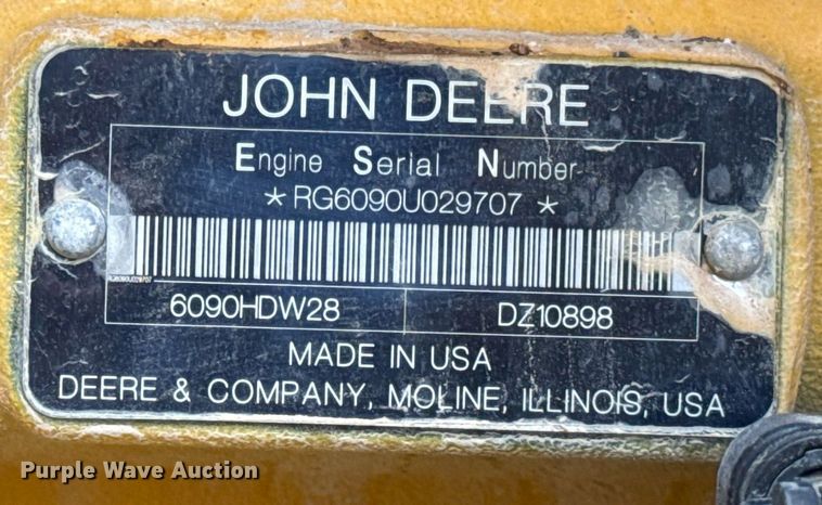 image for item DV1849 2016 John Deere 672G motor grader
