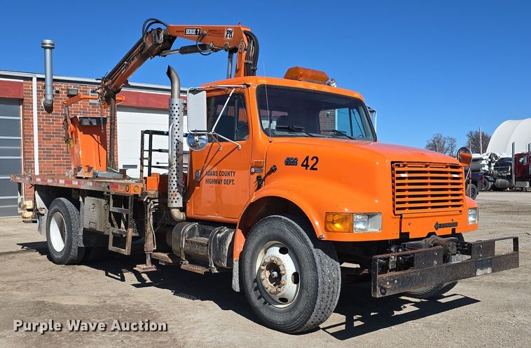 image for item DW3128 2001 International 4700 bucket truck