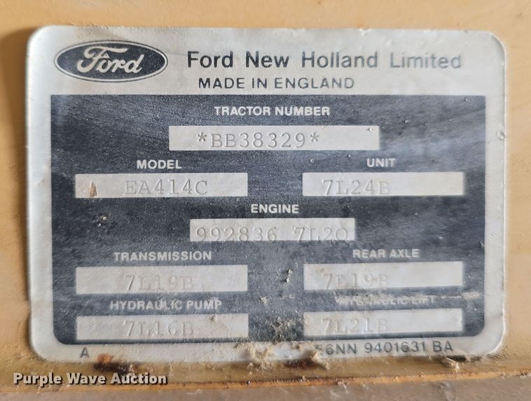 image for item DW3192 Tiger Special 6610 tractor