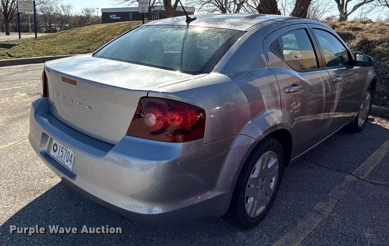 image for item DZ3982 2013 Dodge Avenger 