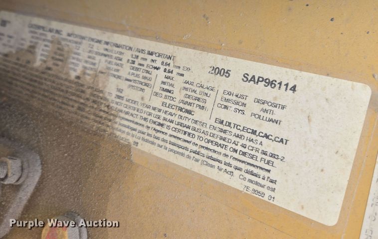 image for item ED2493 2006 Blue Bird school bus