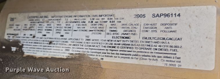 image for item ED2493 2006 Blue Bird school bus